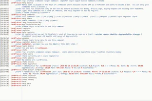 IRC Chat and Game Bots