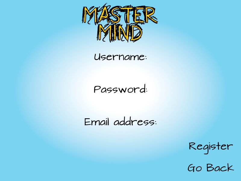 Mastermind Networked Game