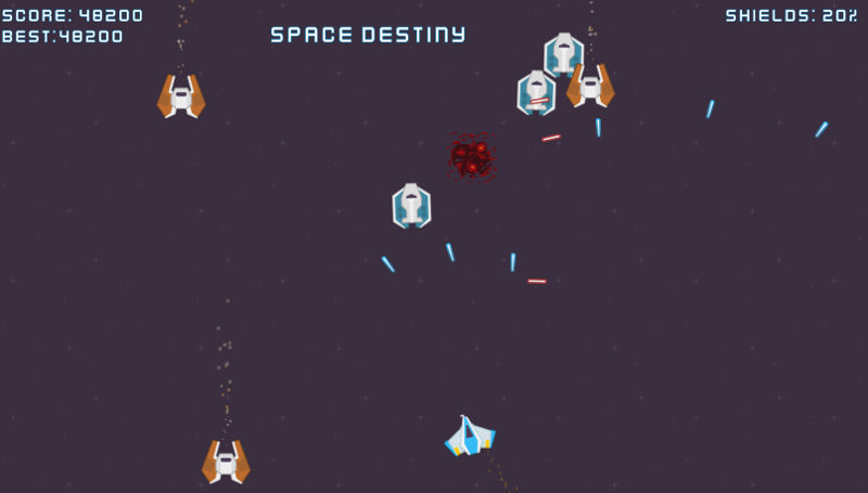 Space Destiny Javascript Game